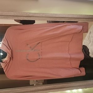 Womens Calvin Klein Hooded Shirt